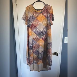 2x Womens chevron dress